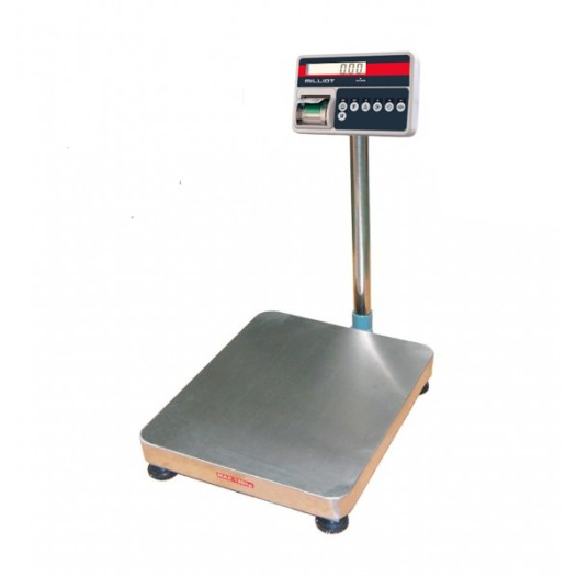 Pese colis économique 600 kg/200 g - 600x800 mm avec imprimante Pese colis économique 600 kg/200 g - 600x800 mm avec imprimante