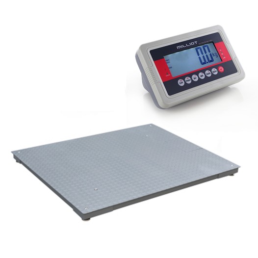 Bascule au sol 3000 kg/1 kg - 1200x1200 mm Bascule au sol 3000 kg/1 kg - 1200x1200 mm
