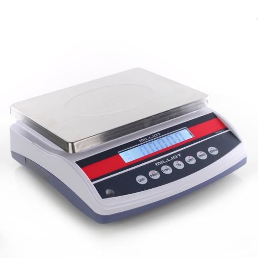 Balance de precision robuste 6000 g/0,1 g - 230x300 mm Balance de precision robuste 6000 g/0,1 g - 230x300 mm