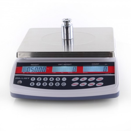 Balance compteuse robuste  3 kg/0,1 g - 230x300 mm