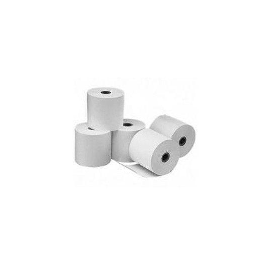 Carton de 50 bobines de papier thermique 57x46x12 mm Carton de 50 bobines de papier thermique 57x46x12 mm