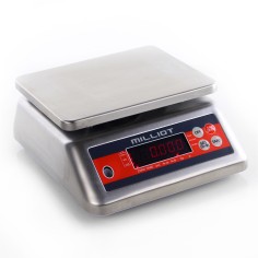 Balance inox compacte 15 kg/1 g - 190x230 mm