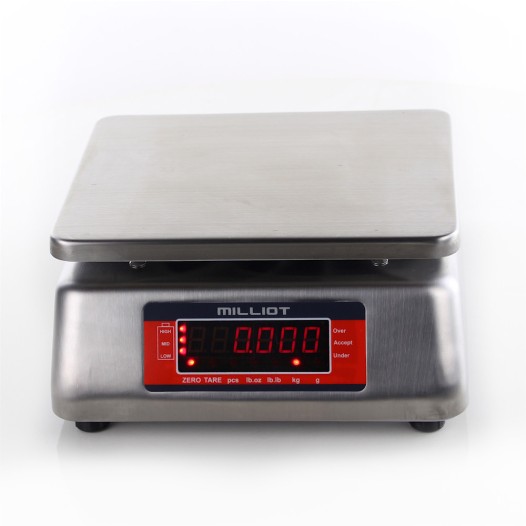 Balance inox compacte SS-15 kg/1 g - 180x200 mm