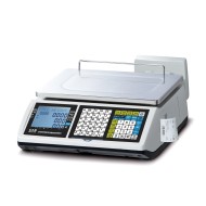 Balance poids prix avec ticket 15/30 kg - 5/10 g, conforme logiciel de caisse 2018