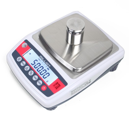 Balance de pharmacie homologuée économique 3000 g/0,05 g - 140x150 mm