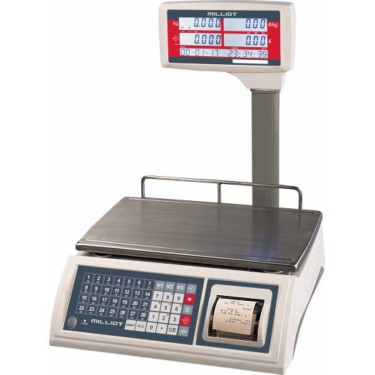 image cover Balance poids prix 3 vendeurs avec ticket...