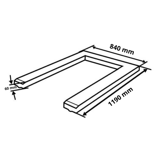 Pese palette  600 kg/200 g avec imprimante
