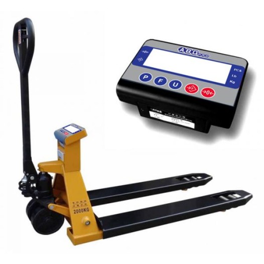 Transpalette peseur économique 2000 kg/500 g