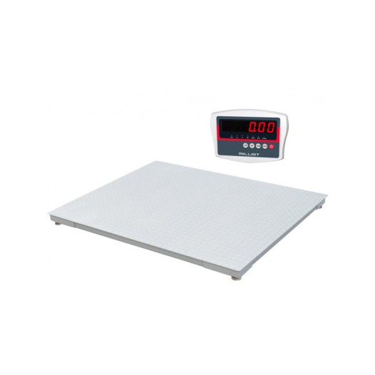 Bascule au sol robuste portée 1500kg / précision 500g Bascule au sol robuste portée 1500kg / précision 500g