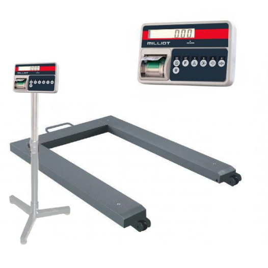 image cover Pese palette 1500 kg/500 g avec imprimante