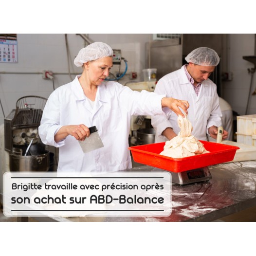 Balance Inox ABDPRO SSU - 15kg / 1 g - 230x190 mm