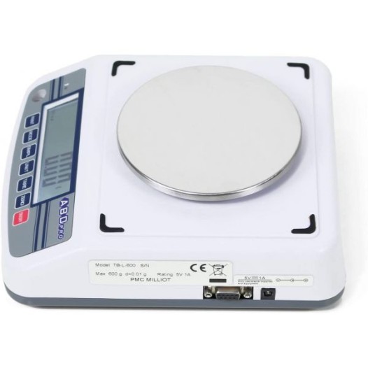Nouvelle balance de laboratoire ABDPRO portée 600g / précision 0.01g