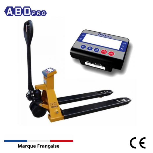 image cover Transpalette peseur économique 2000 kg/1 kg