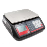 Balance poids-prix bi-échelon portée 6/15 kg, précision 2/5 g