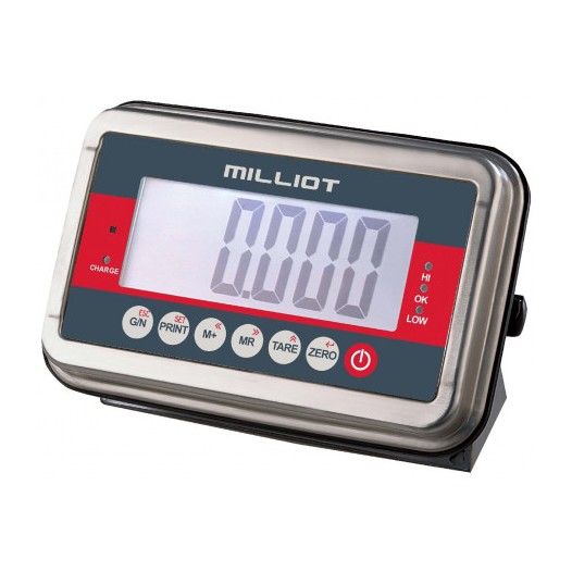 Balance inox modulaire homologuée 60 kg/10 g - 400x400 mm - BWS