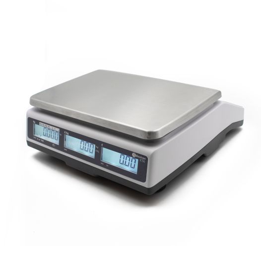 Balance Poids Prix bi-échelon, portée 15/30 kg, précision 5/10 g - 204x263 mm