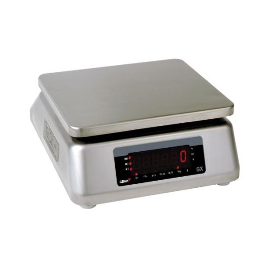 Balance inox GX Gram portée 6 kg, précision 0.5 g