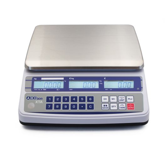 Balance poids-prix sans ticket AXTA Abdpro, portée 3/6 kg, précision 1/2g