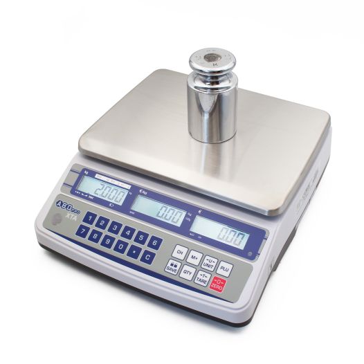 Balance poids-prix sans ticket AXTA Abdpro, portée 3/6 kg, précision 1/2g