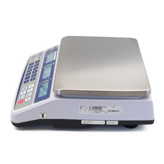 Balance poids-prix sans ticket AXTA Abdpro, portée 6/15 kg, précision 2/5g