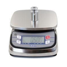 Balance inox ABDPRO, portée 6 kg, précision 0.5g, plateau 190x230 mm