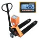 Transpalette peseur robuste  homologué 2000 kg/1 kg avec imprimante